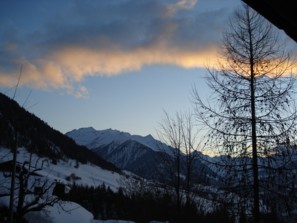 Abendstimmung im Val Lumnezia