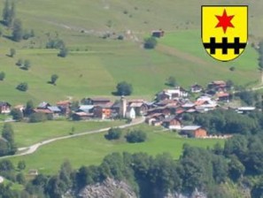 Duvin mit Wappen
